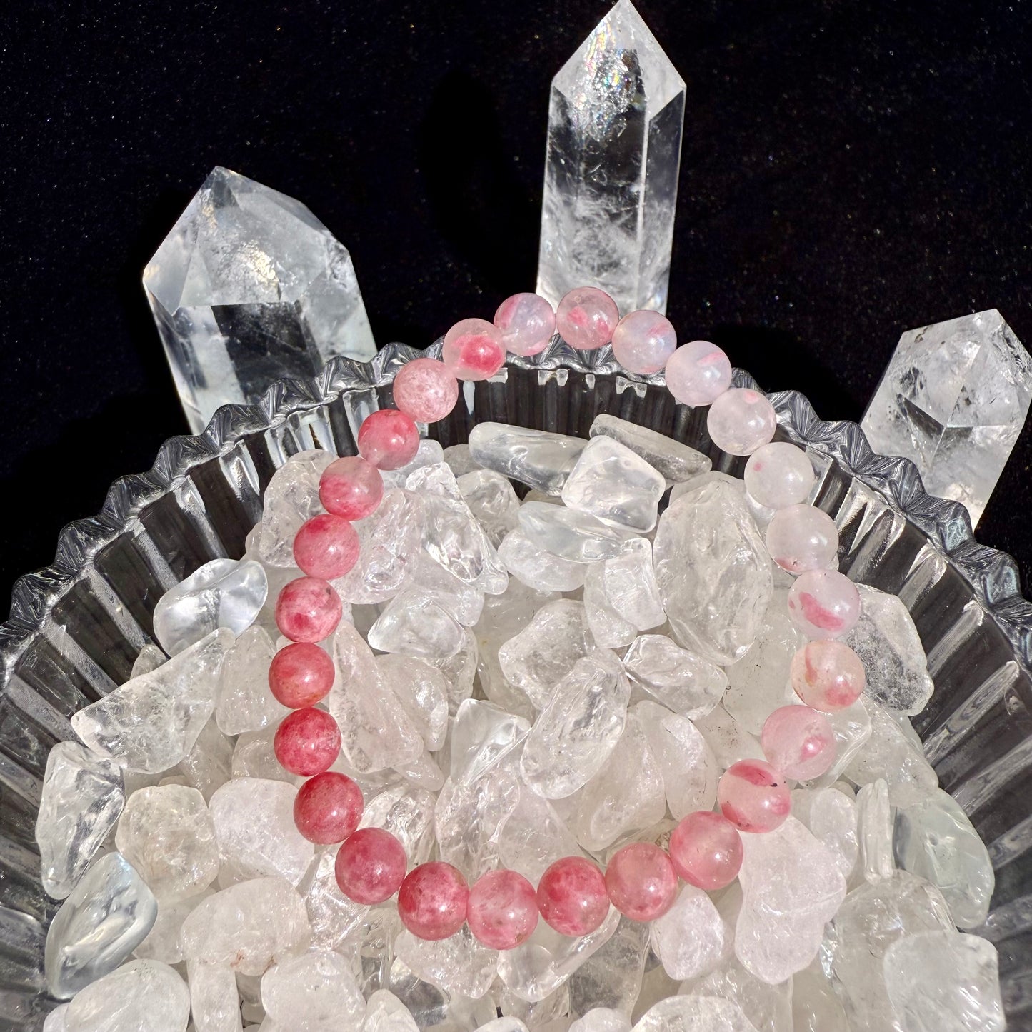 Natural Rhodonite (Sakura Rain)