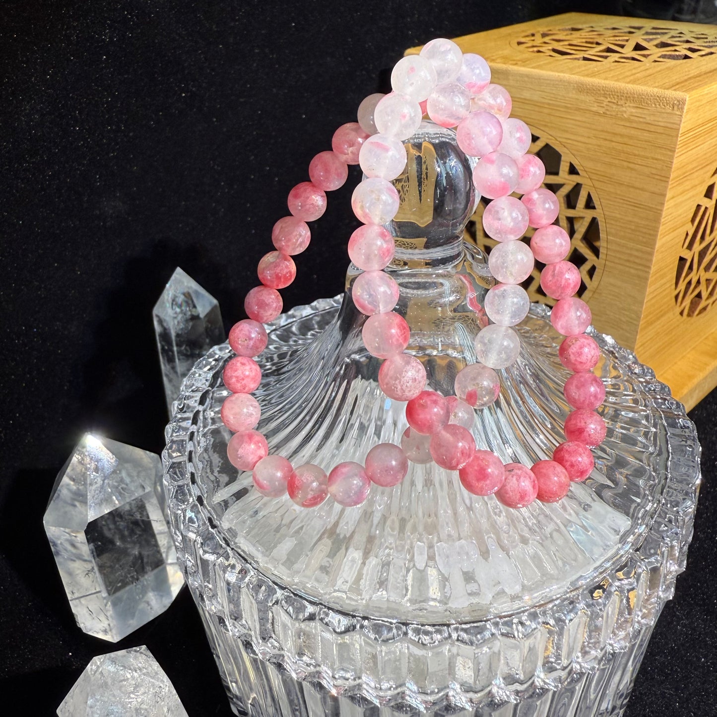 Natural Rhodonite (Sakura Rain)